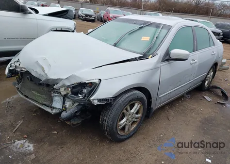 2006 Honda Accord 2.4 Ex из США, поврежденный, VIN 1HGCM56776A045508